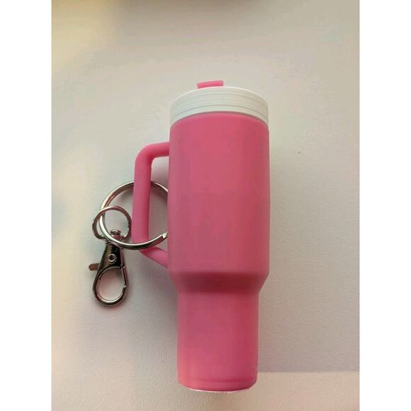 Unbranded Accessories - Mini Stanley Cup Tumbler Keychain Chapstick Lipstick Holder Stash - All colors